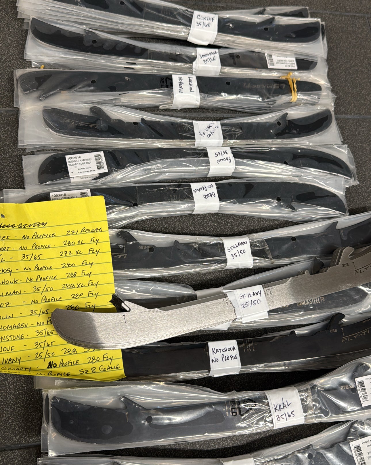 Pro Stock Bauer Fly-X Runners