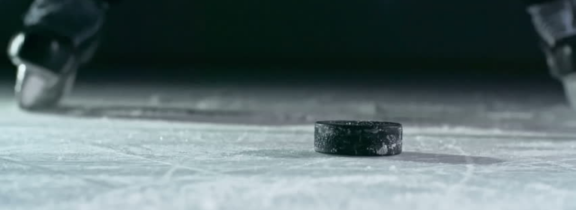 puck on ice